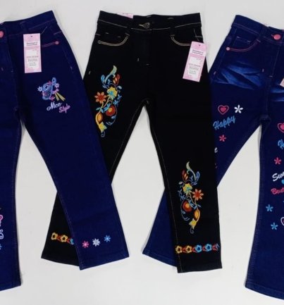 GIRLS FANCY JEANS